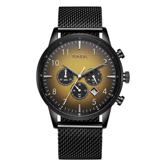 Trnda Stainless Steel Chronograph Men's Watch TR001G2M6-A3B-0