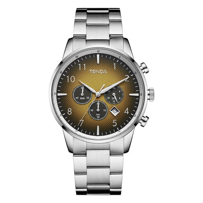 Trnda Stainless Steel Chronograph Men's Watch TR001G2S1-A10S-0