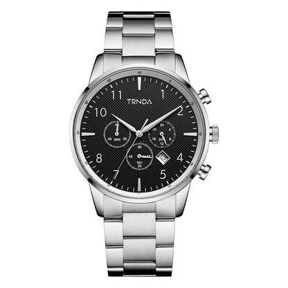 Trnda Stainless Steel Chronograph Men's Watch TR001G2S1-A6S-0