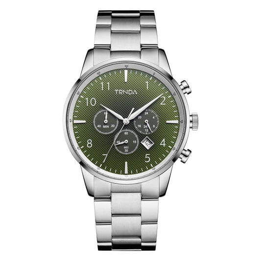 Trnda Stainless Steel Chronograph Men's Watch TR001G2S1-A8S-0