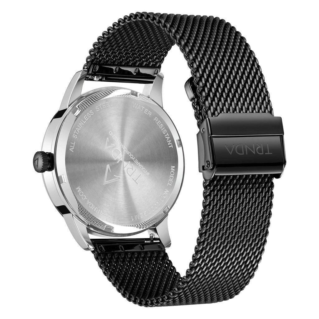 Trnda Stainless Steel Men's Watch TR002G5M1-B10B-3