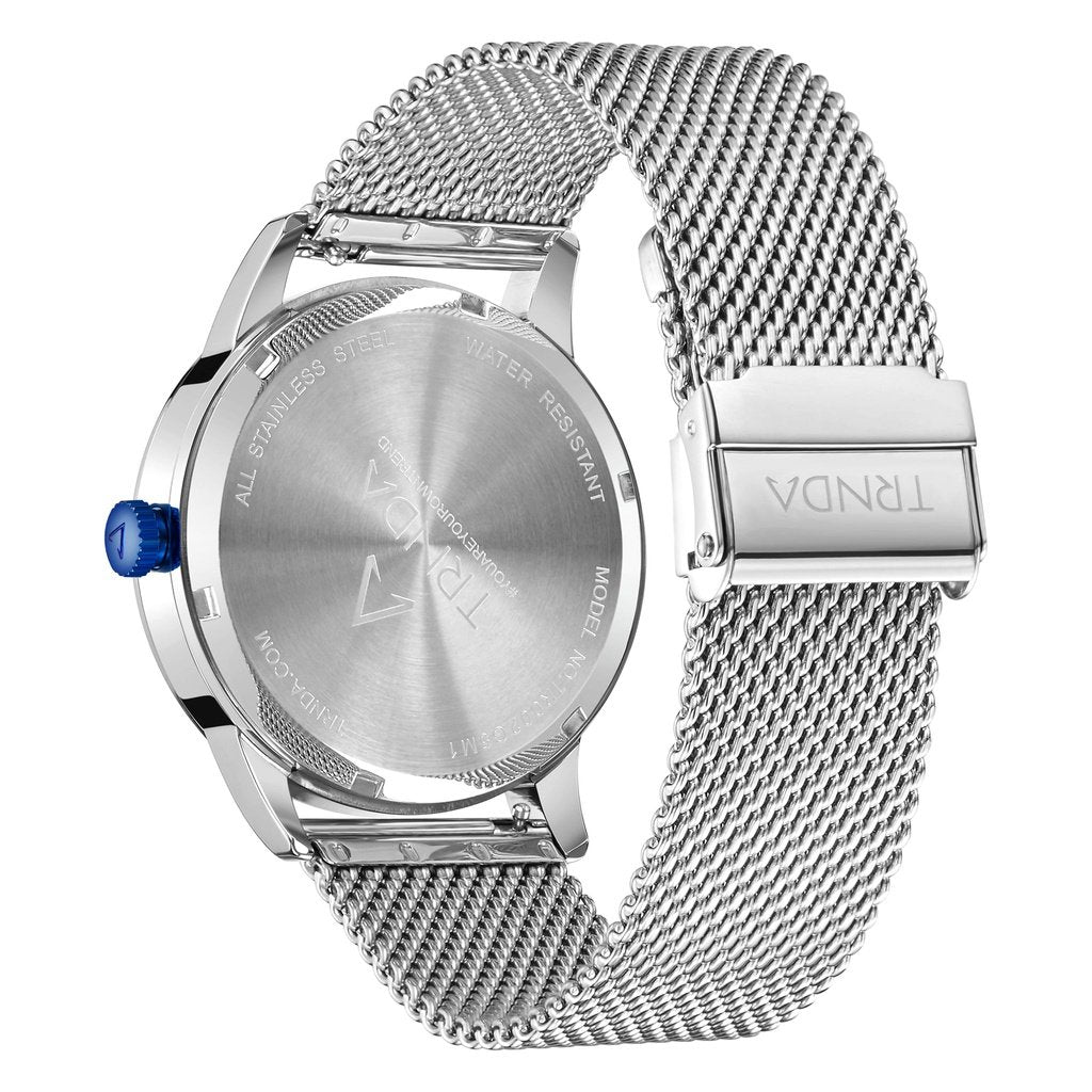 Trnda Stainless Steel Men's Watch TR002G5M1-B16S-3