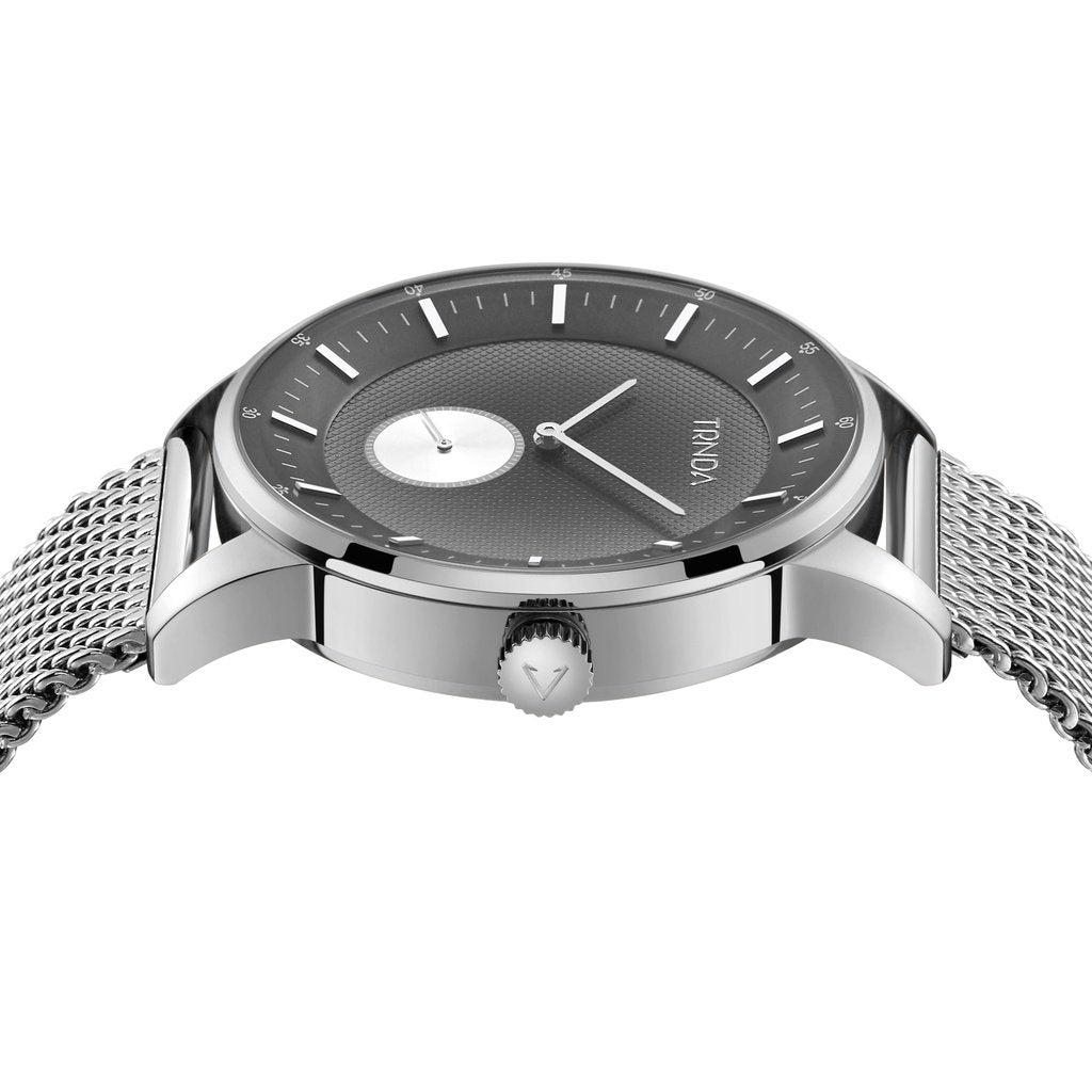 Trnda Stainless Steel Men's Watch TR002G5M1-B1S-1