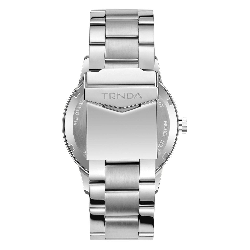 Trnda Stainless Steel Men's Watch TR002G5S1-B12S-4