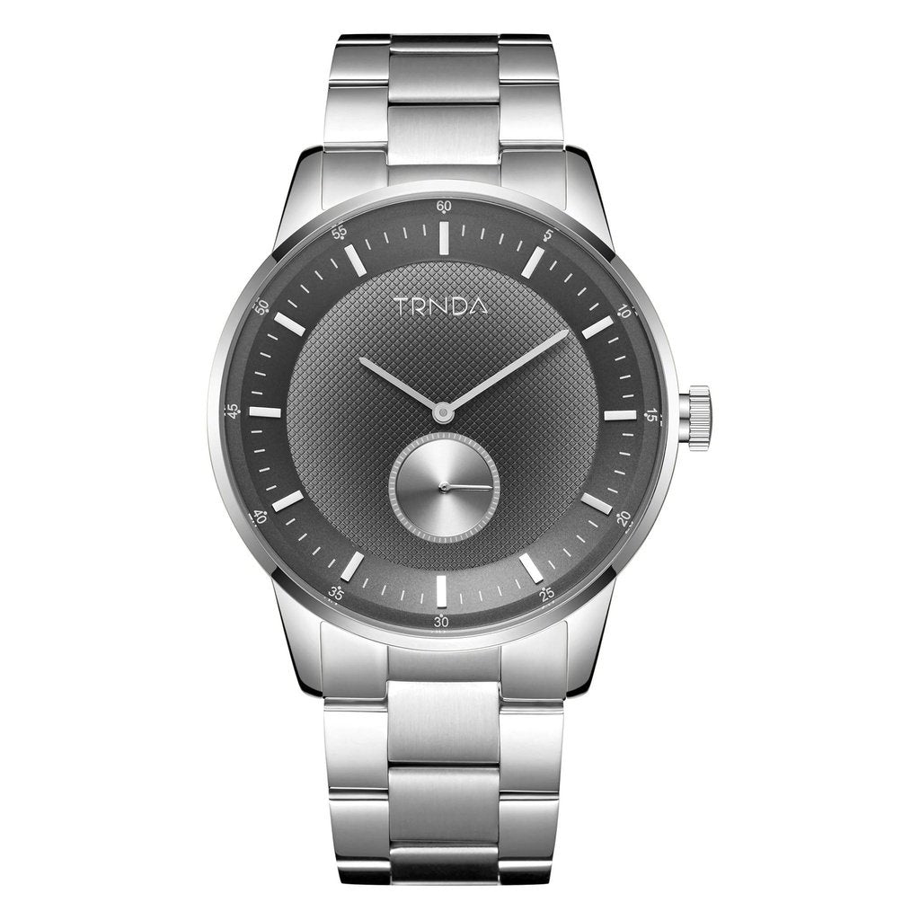 Trnda Stainless Steel Men's Watch TR002G5S1-B1S-0