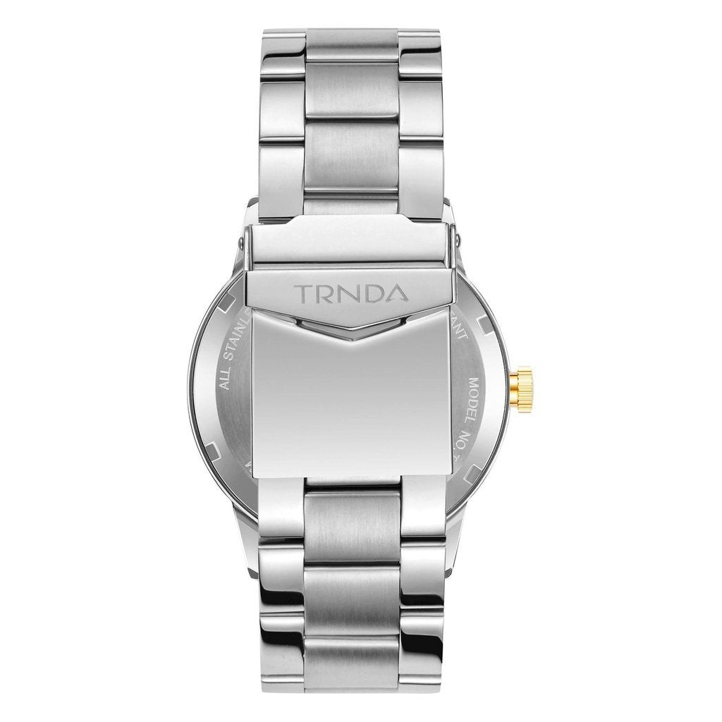 Trnda Stainless Steel Men's Watch TR002G5S1-B8S-4