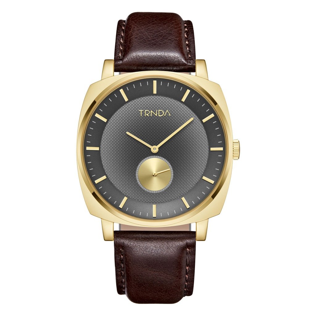 Trnda Stainless Steel Men's Watch TR003G5L2-C3BR-0