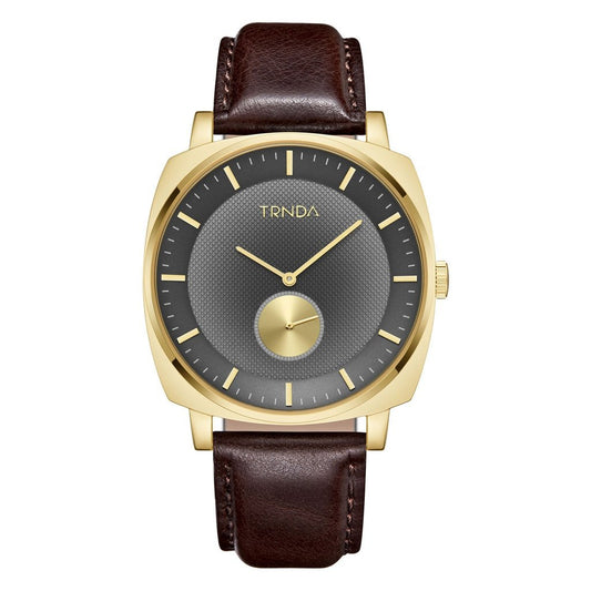 Trnda Stainless Steel Men's Watch TR003G5L2-C3BR-0