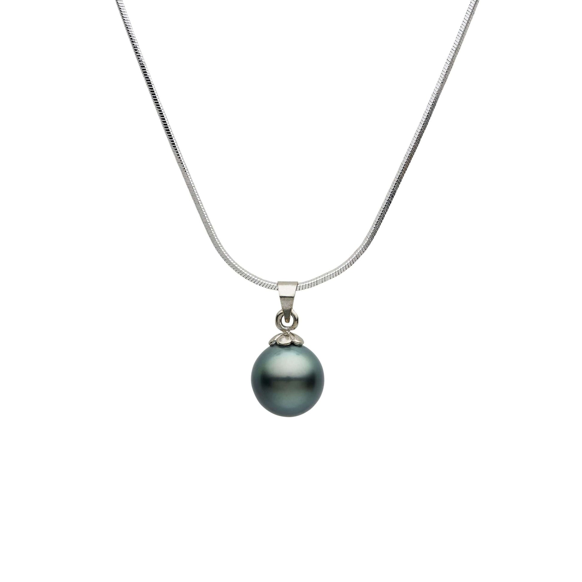 Tahitian Black Pearl Clifton Hill Pendant 11-12 mm AAA-0