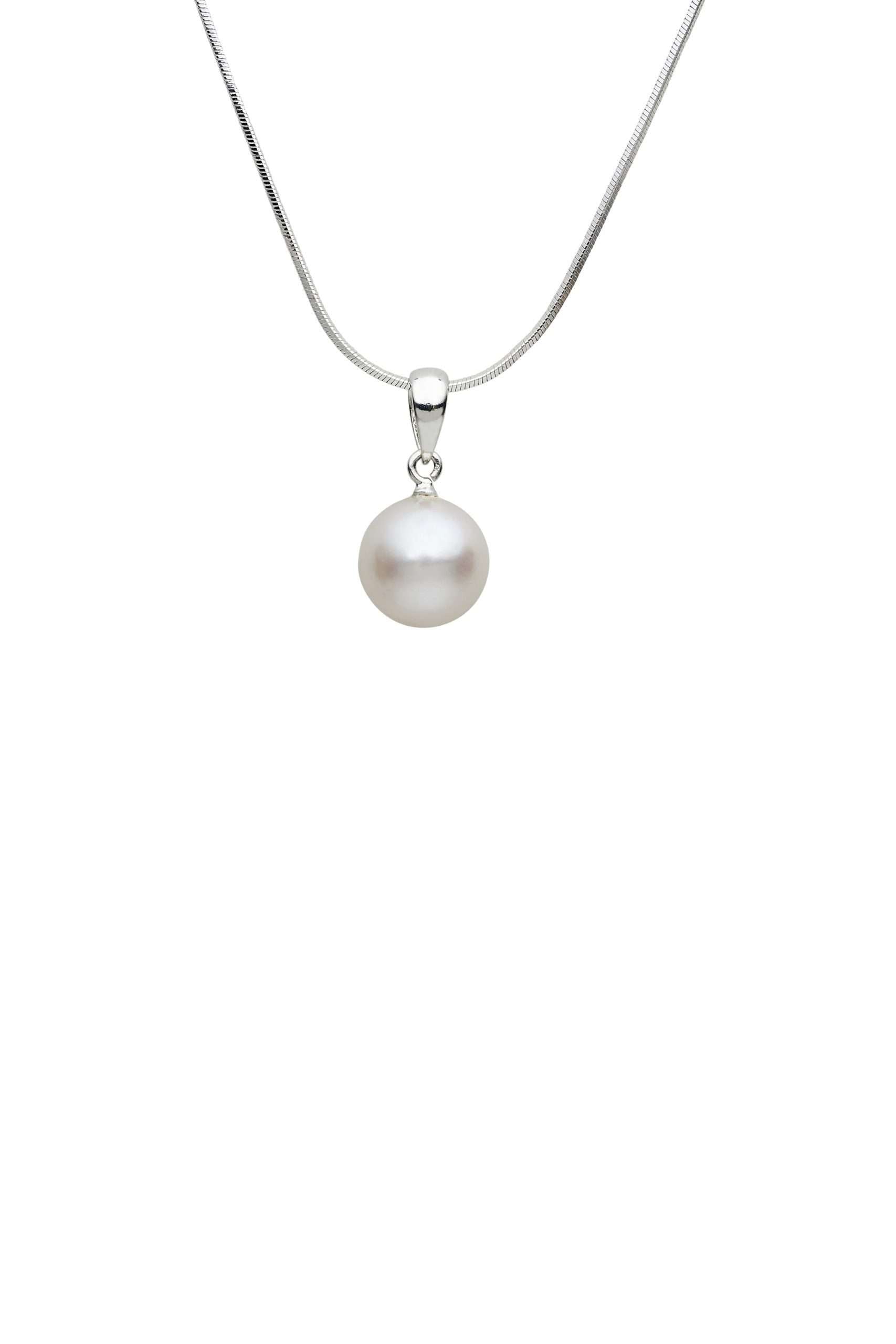 South Sea White Pearls Collingwood Pendant 13-14 mm AAA-0