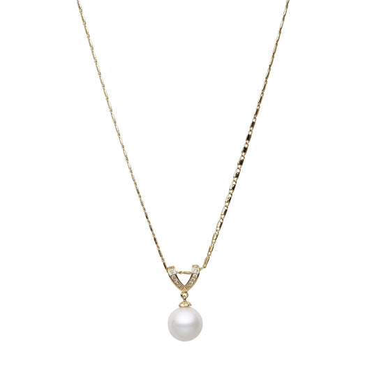 South Sea White Pearls Albanvale Pendant 11-12 mm AAA-0