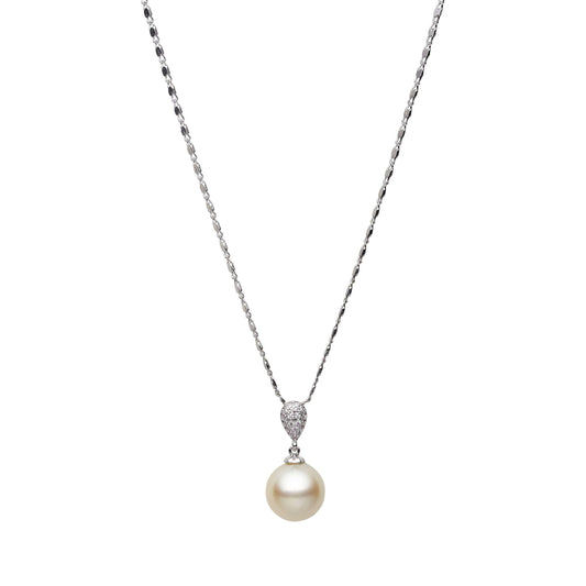 South Sea White Pearls Alphington Pendant 13-14 mm AAA-0