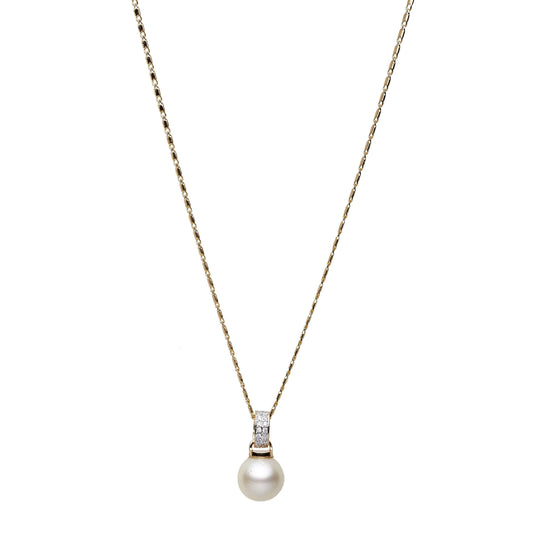 South Sea White Pearls Beecroft Pendant 12-13 mm AAA-0