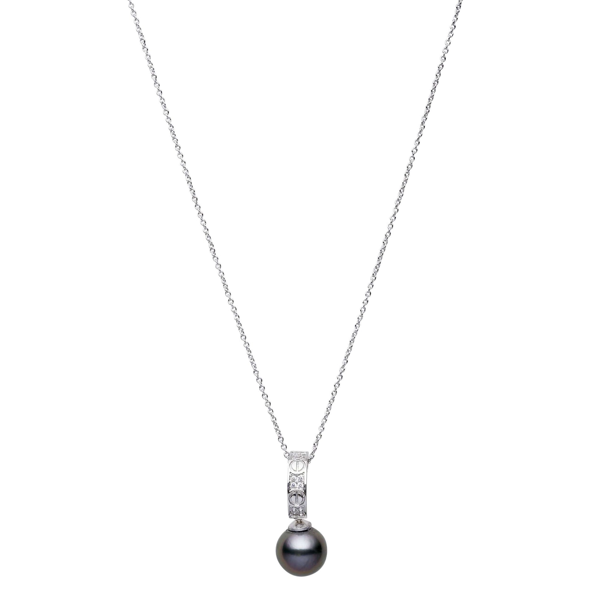 Tahitian Black Pearl Balaclava Pendant 11-12 mm AAA-0