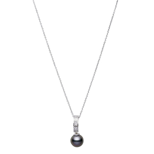 Tahitian Black Pearl Balaclava Pendant 11-12 mm AAA-0