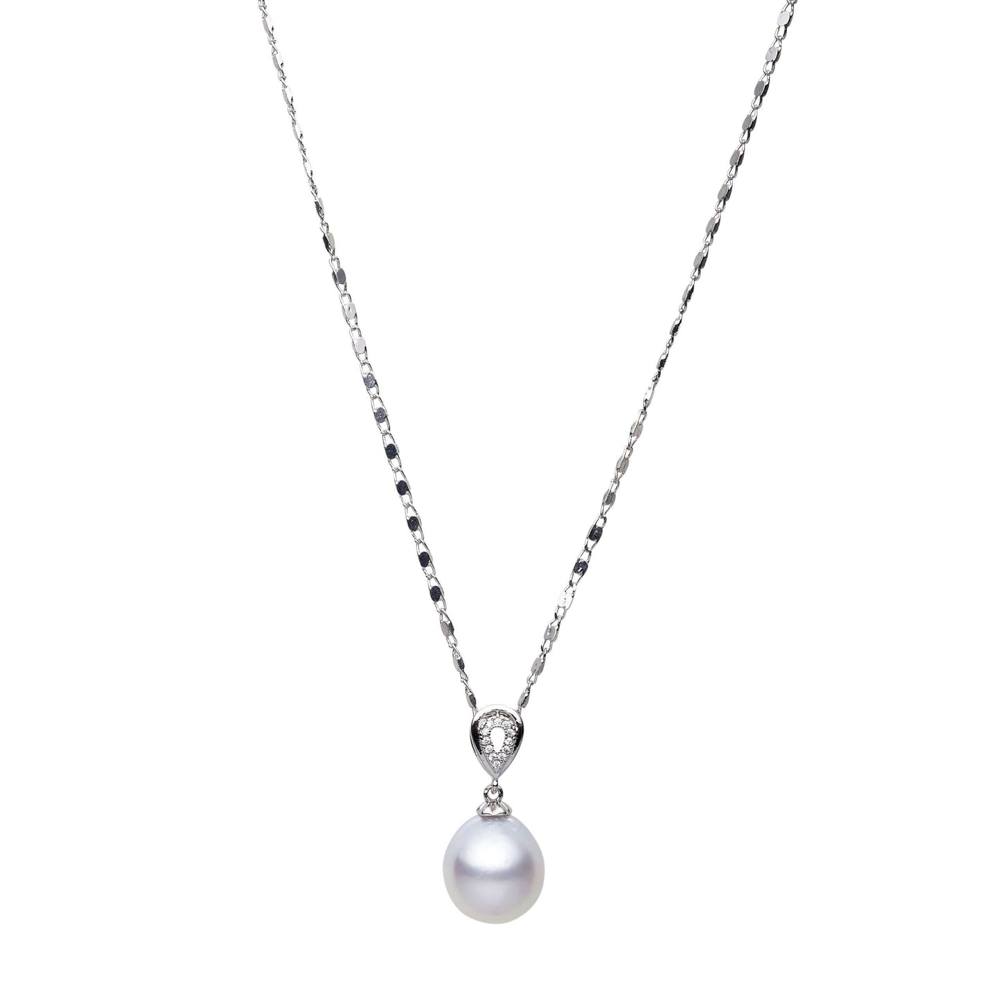 South Sea White Baroque Pearl Bentleigh Pendant 13-14 mm AAA-0