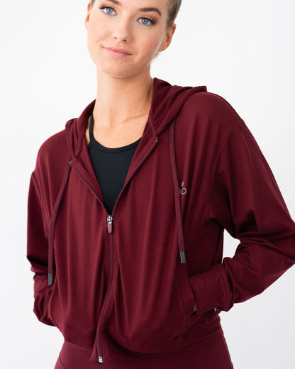 Zola Vivid Crop Hoodie-4