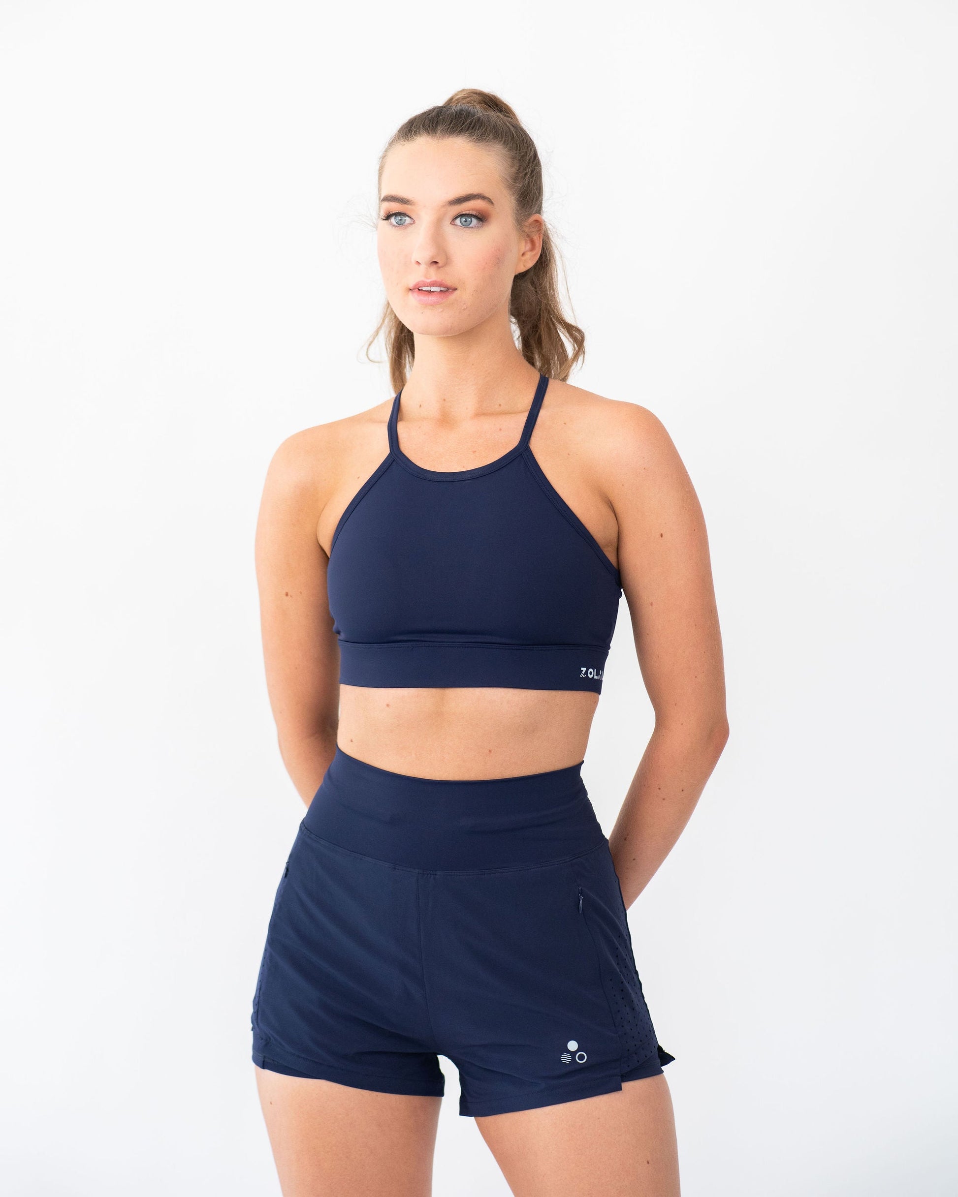 Zola Blossom Strapped Sports Bra-2