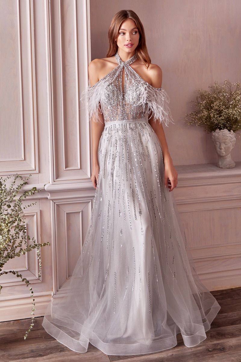 Anastasia Feather Gown-0