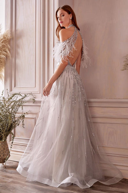 Anastasia Feather Gown-1