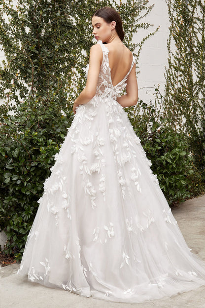 Liza Floral Wedding Gown-1