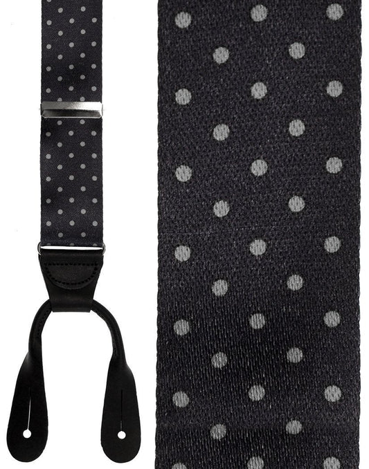 "Manhattan" Dots Suspenders 1.5"Width-0