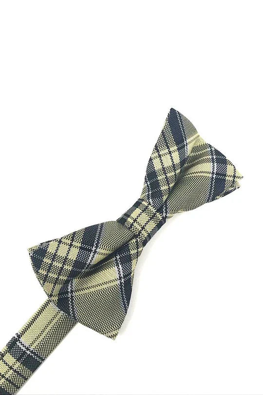 Madison Plaid Kids Bow Tie-4