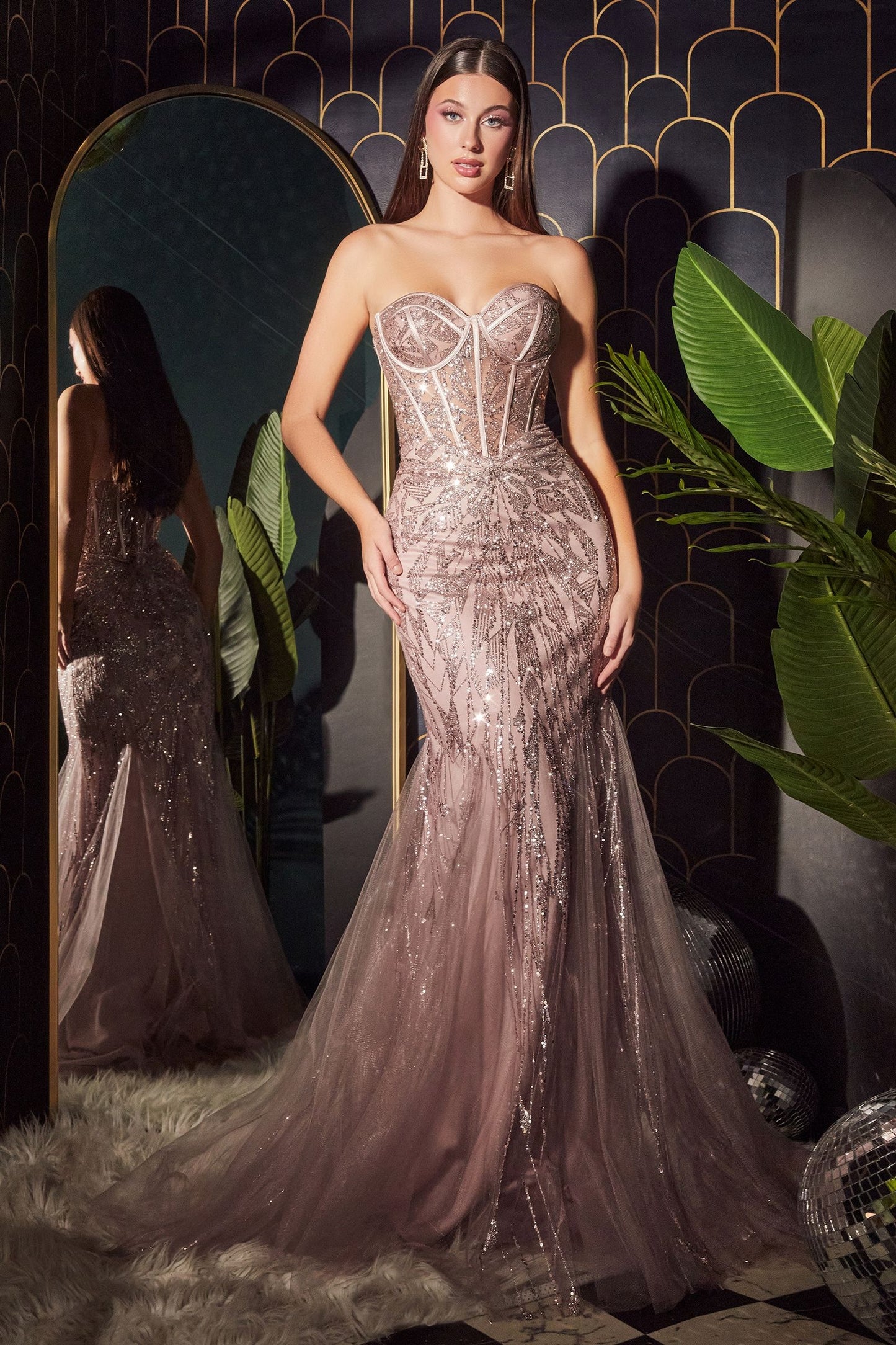 Strapless Mermaid Gown-0