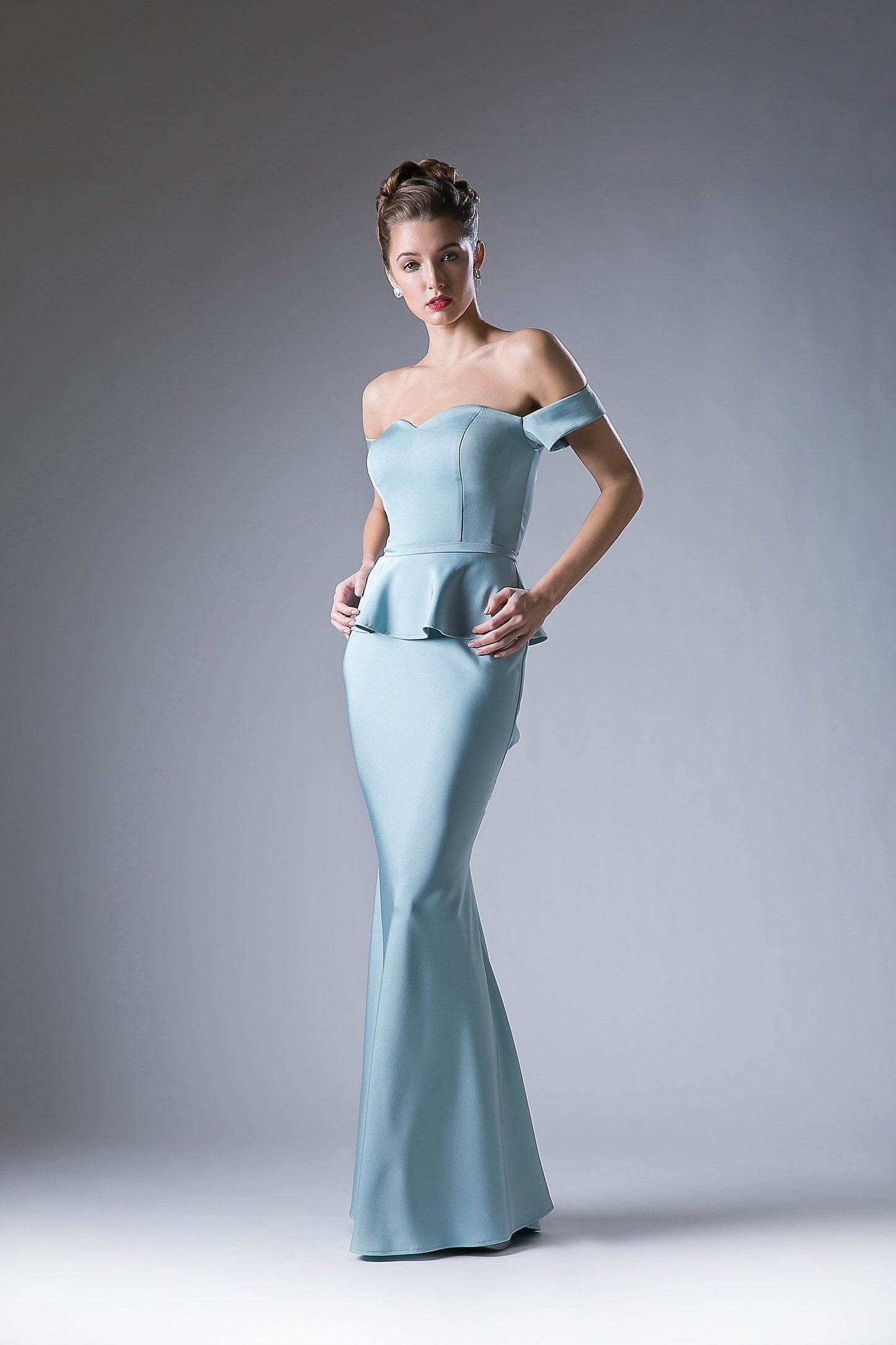 Mermaid cut dress with sweetheart neckline-2