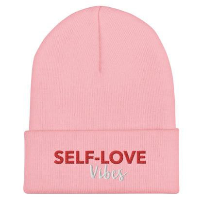 SELF- LOVE VIBES Cuffed Beanie-0