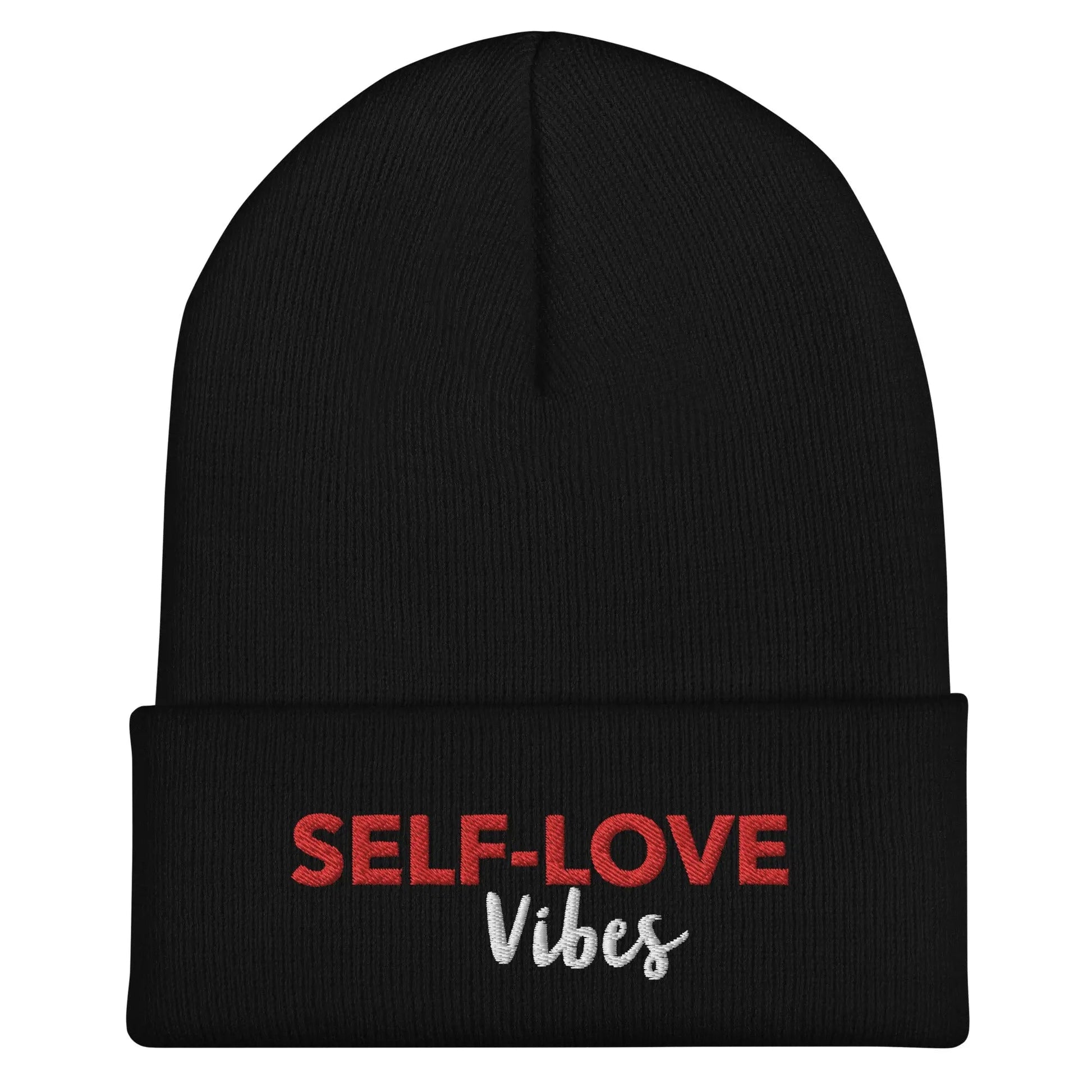 SELF- LOVE VIBES Cuffed Beanie-1