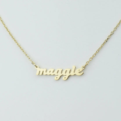 Name Necklace - personalized name necklace-6