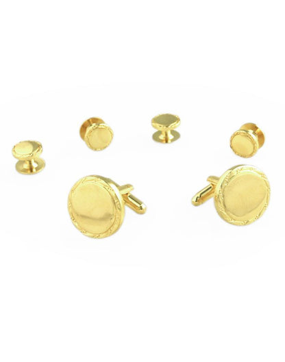 Engravable Studs and Cufflinks Set-1