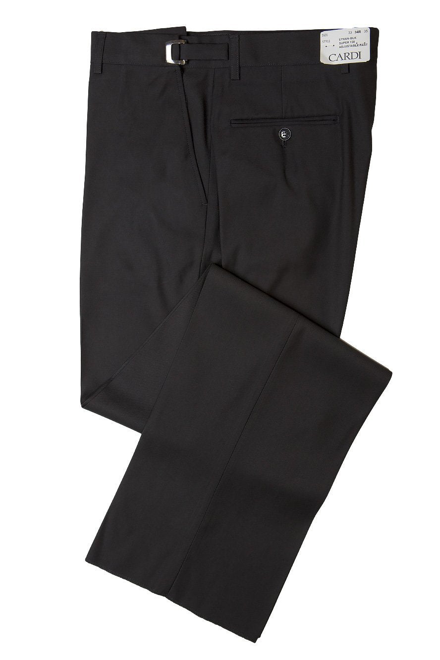 "Ethan" Kids Super 150's Luxury Viscose Blend Suit Pants-0