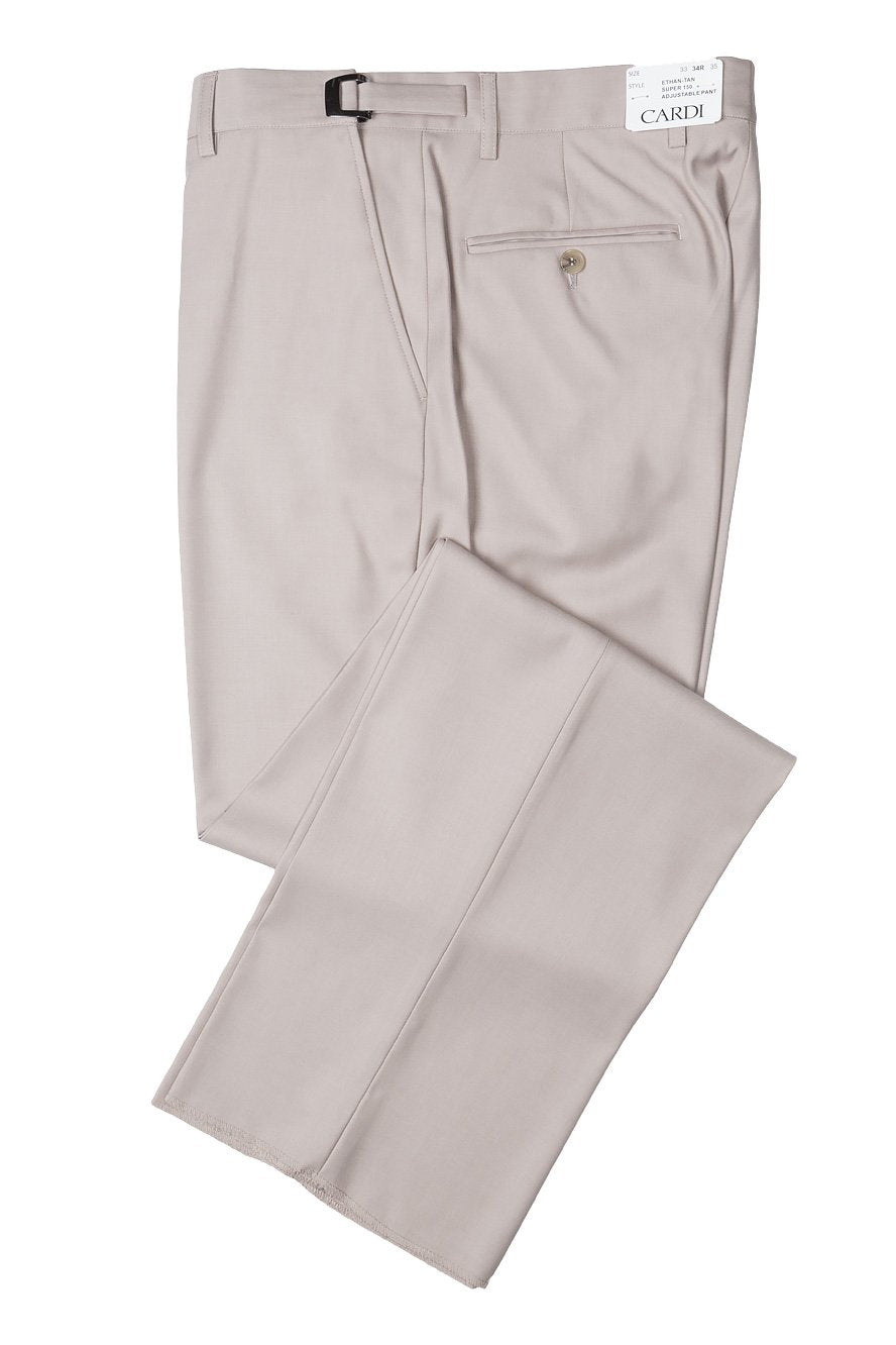 "Ethan" Kids Super 150's Luxury Viscose Blend Suit Pants-4