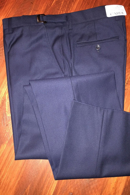 "Ethan" Navy Super 150's Luxury Viscose Blend Suit Pants-1