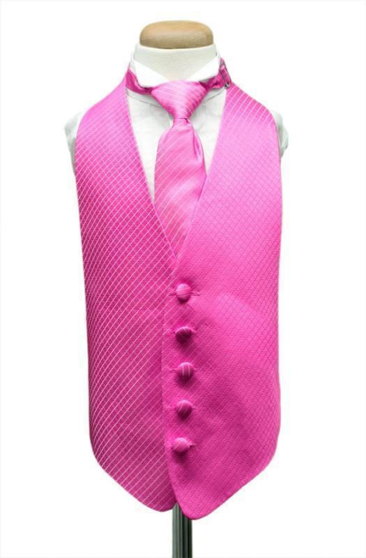 Palermo Kids Tuxedo Vest-10