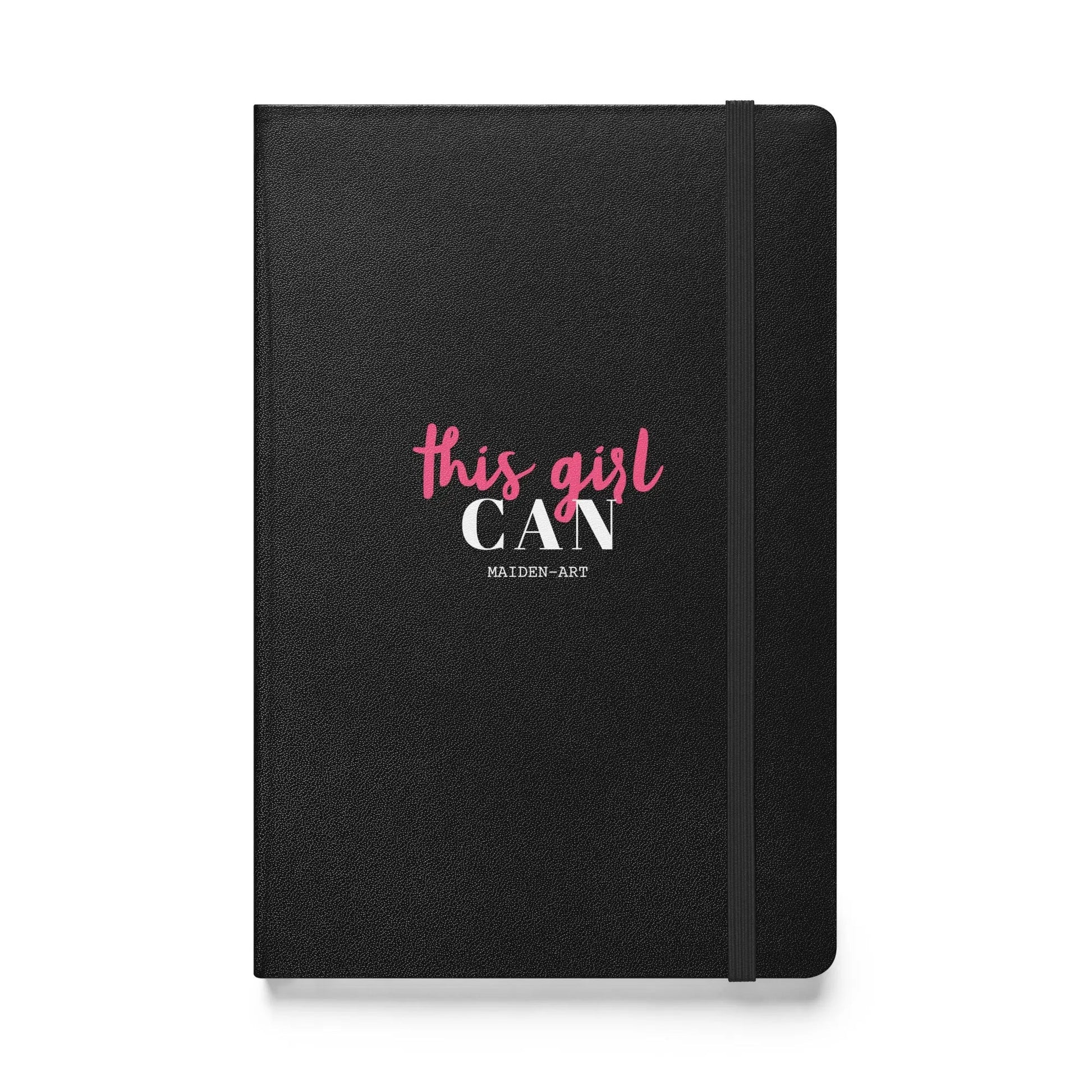 This Girl Can Hardcover bound notebook - JournalBook - stationary-0