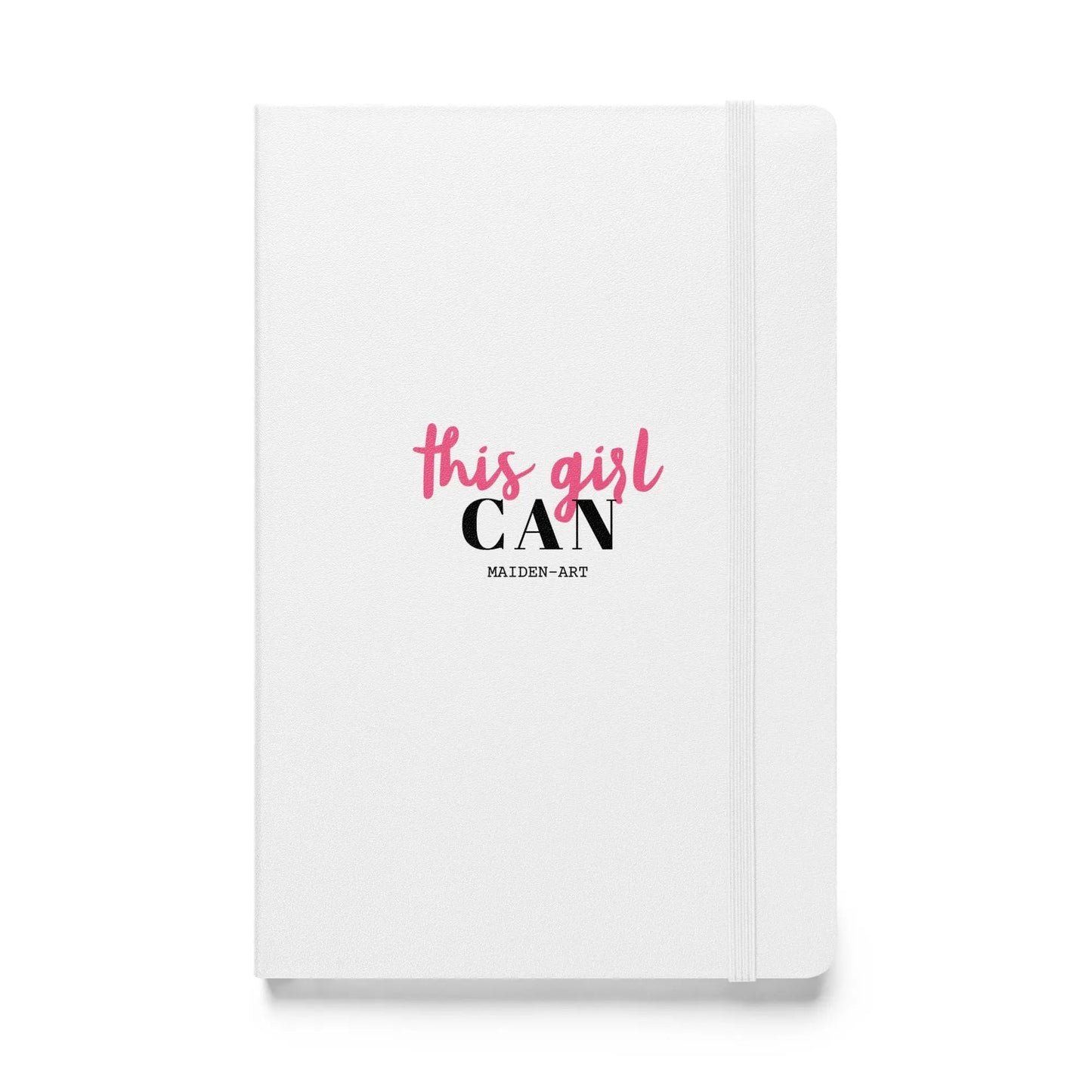 This Girl Can Hardcover bound notebook - JournalBook - stationery-1