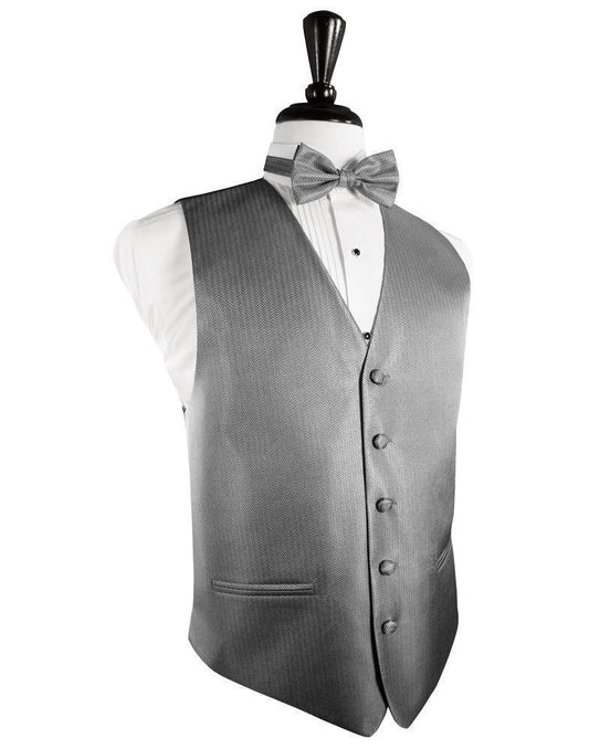 Herringbone Tuxedo Vest 6-0