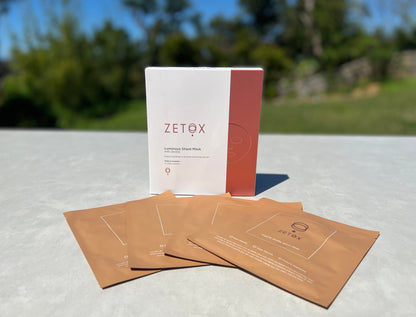 Zetox Luminous Sheet Mask 4 piece box set Special at $19.99(Was $39.99) while stock last-1