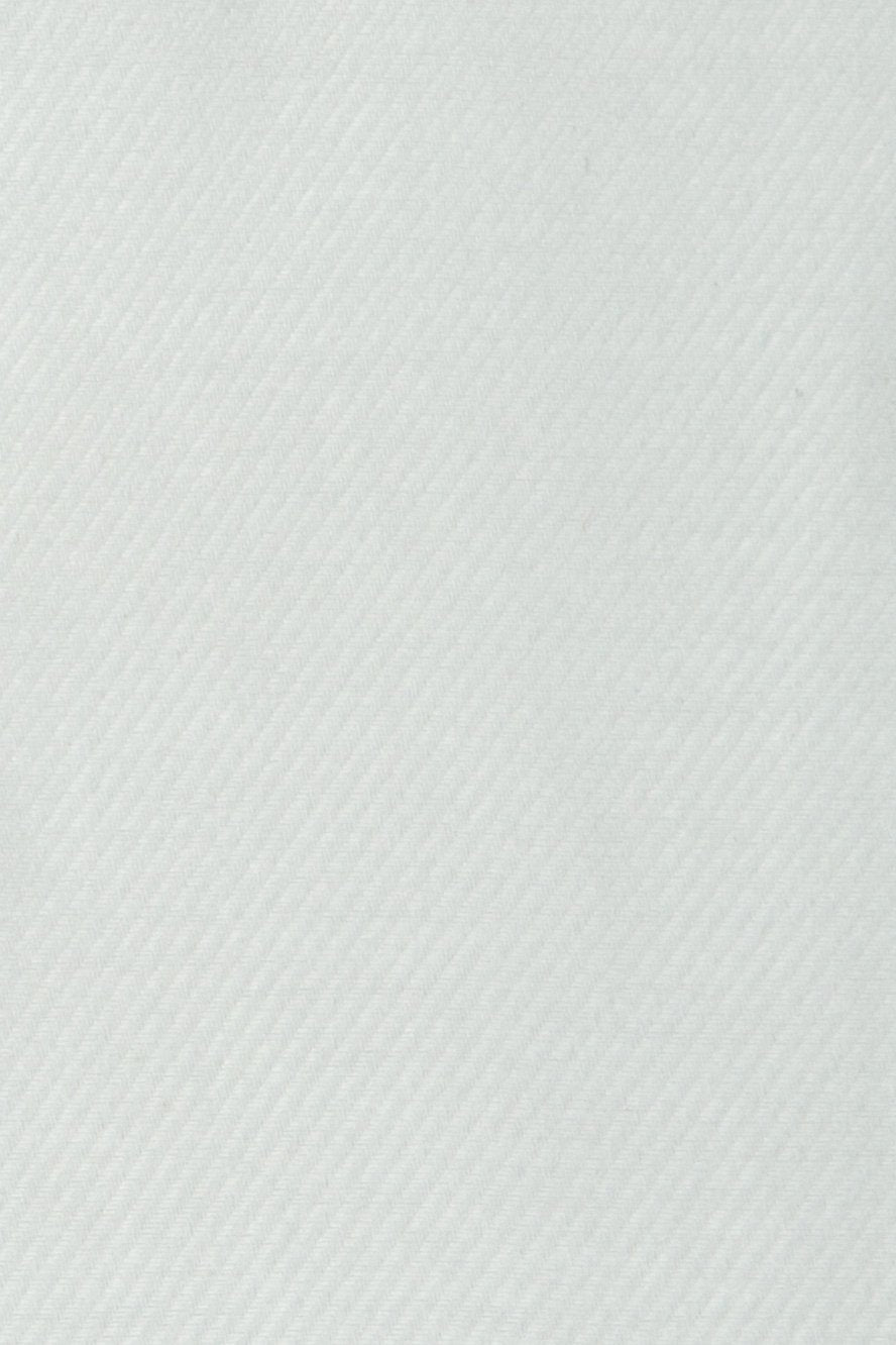 "Jamison" White Twill Spread Collar Dress Shirt-3