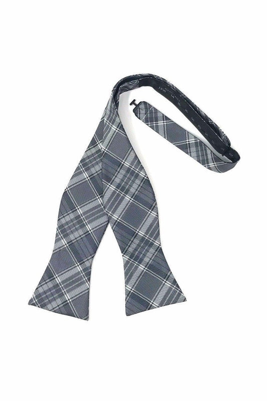 Madison Plaid Bow Tie Self Tie-0