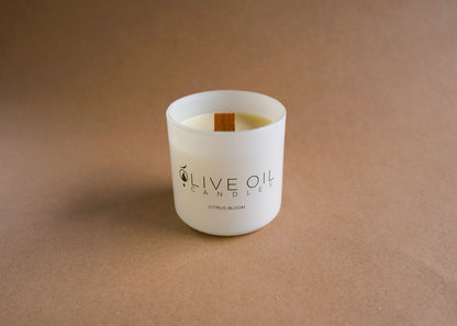 Candles Olive Oil , Citrus Bloom, 200g -  Temporarily out of stock !-3