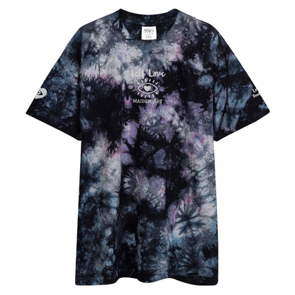 Oversized t-shirt Self Love Oversized tie-dye t-shirt-1