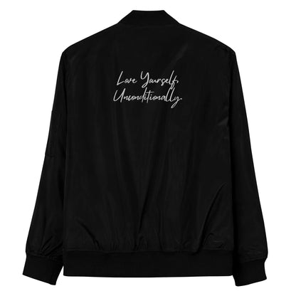 Premium bomber jacket Self Love Premium recycled bomber jacket-3