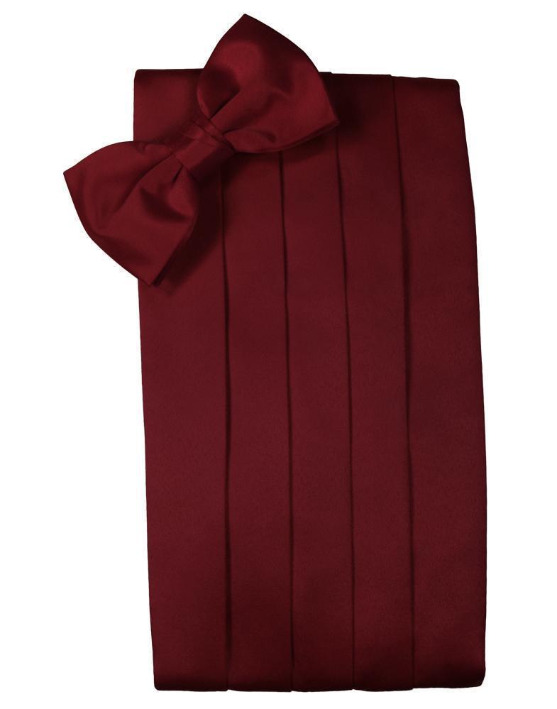 Set Luxury Satin Cummerbund & Bow Tie-3