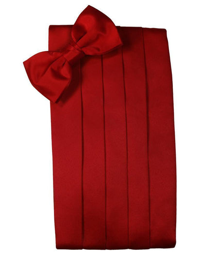 Set Luxury Satin Cummerbund & Bow Tie-58