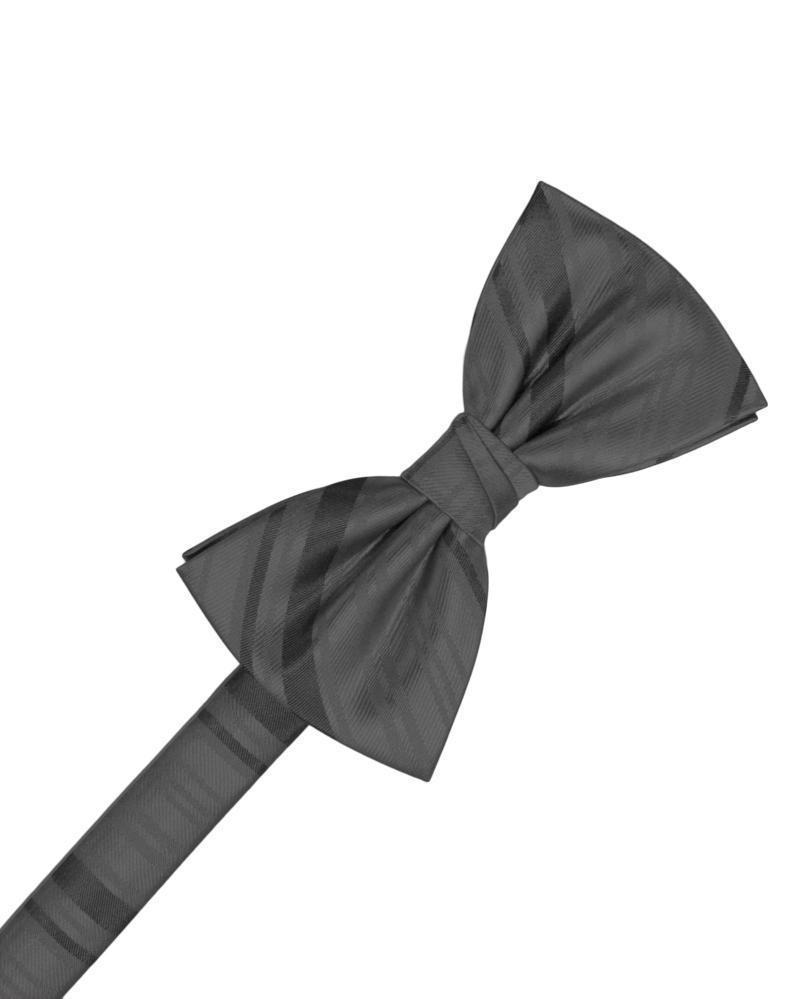 Striped Satin Kids Bow Tie-10