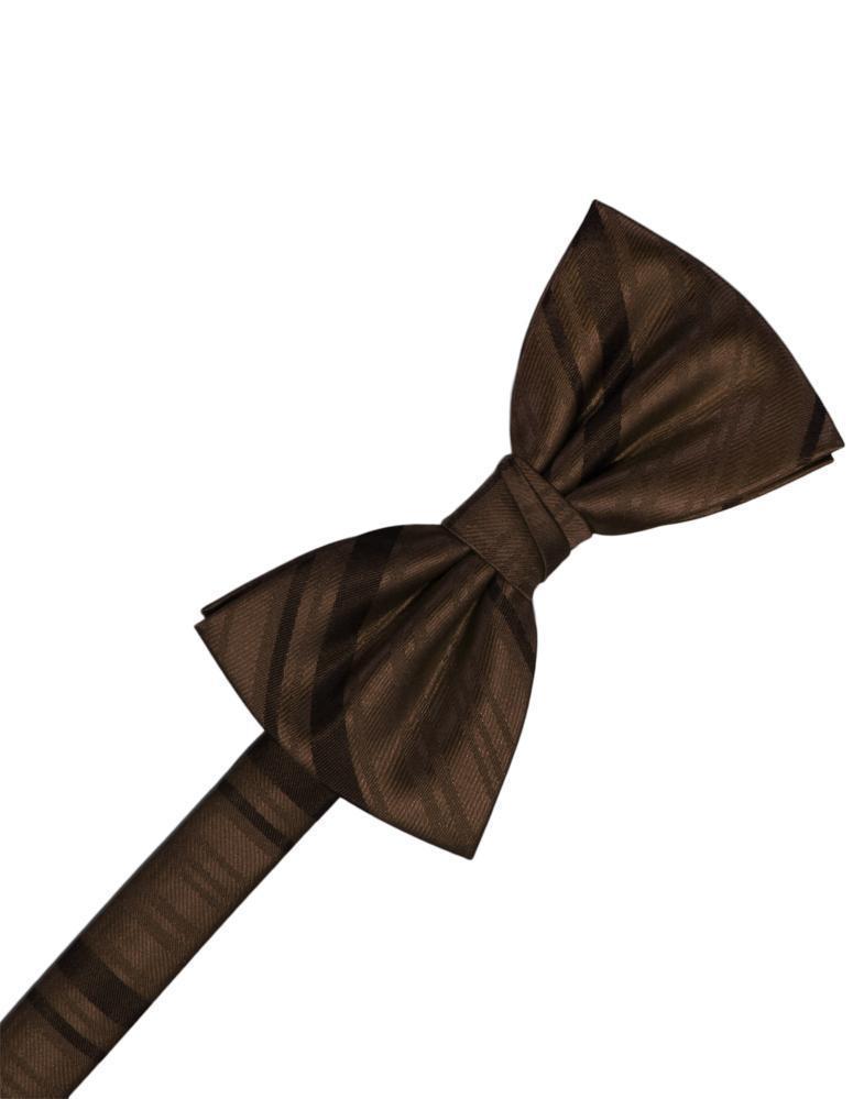 Striped Satin Kids Bow Tie-11